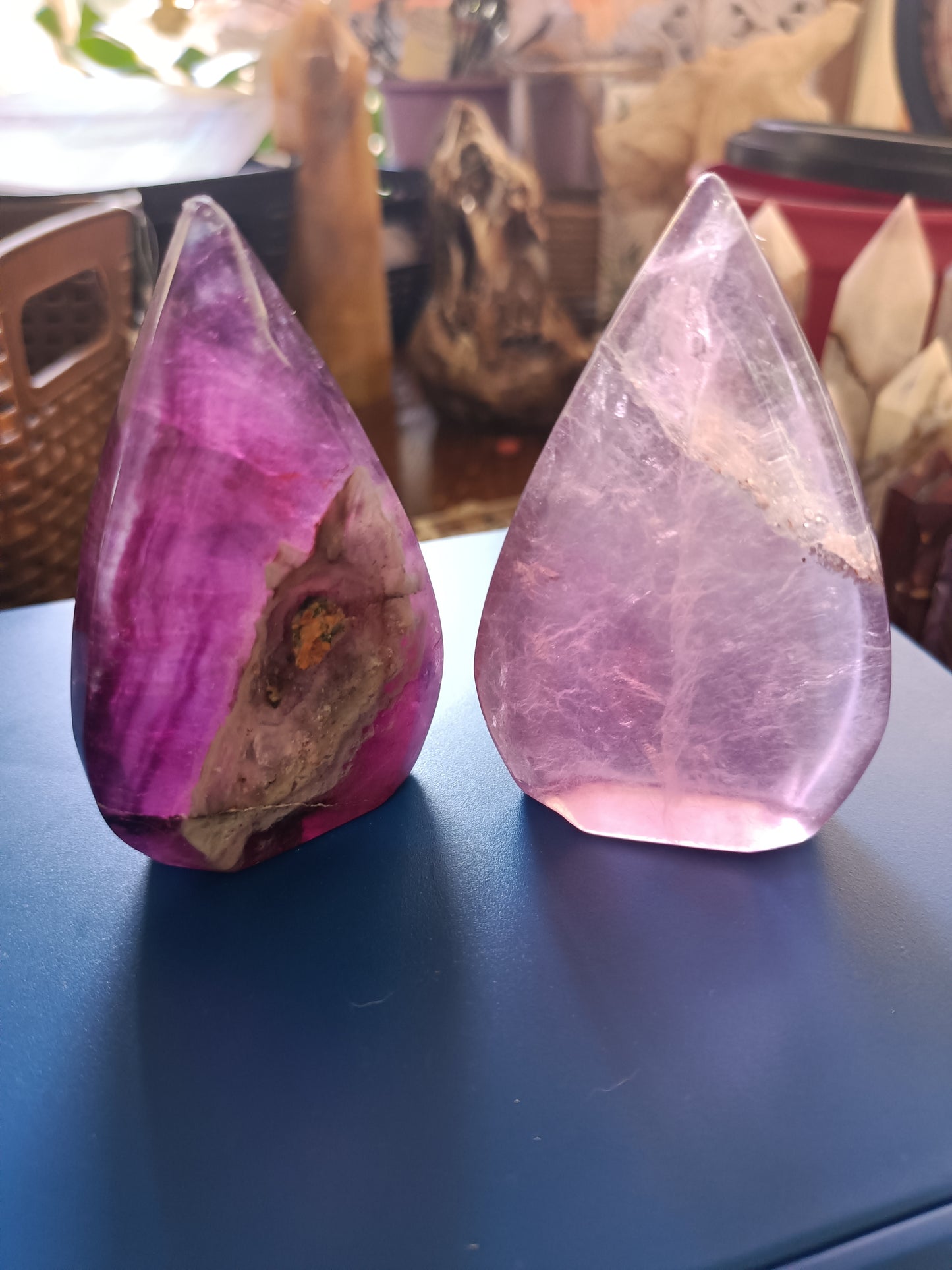 Fluorite Teardrop Freeform