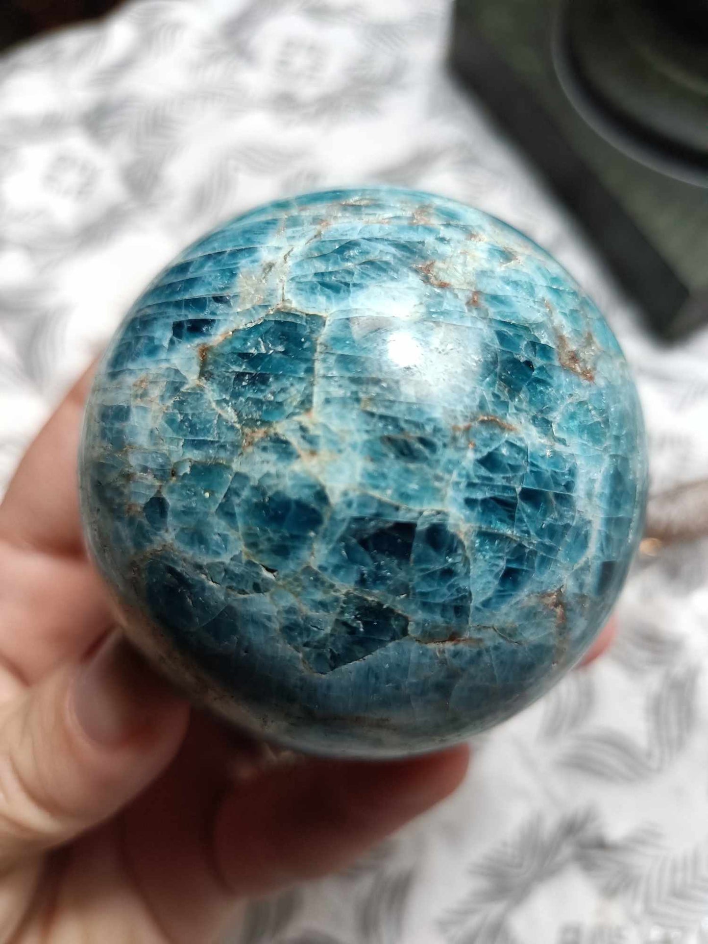 Apatite Crystal Sphere