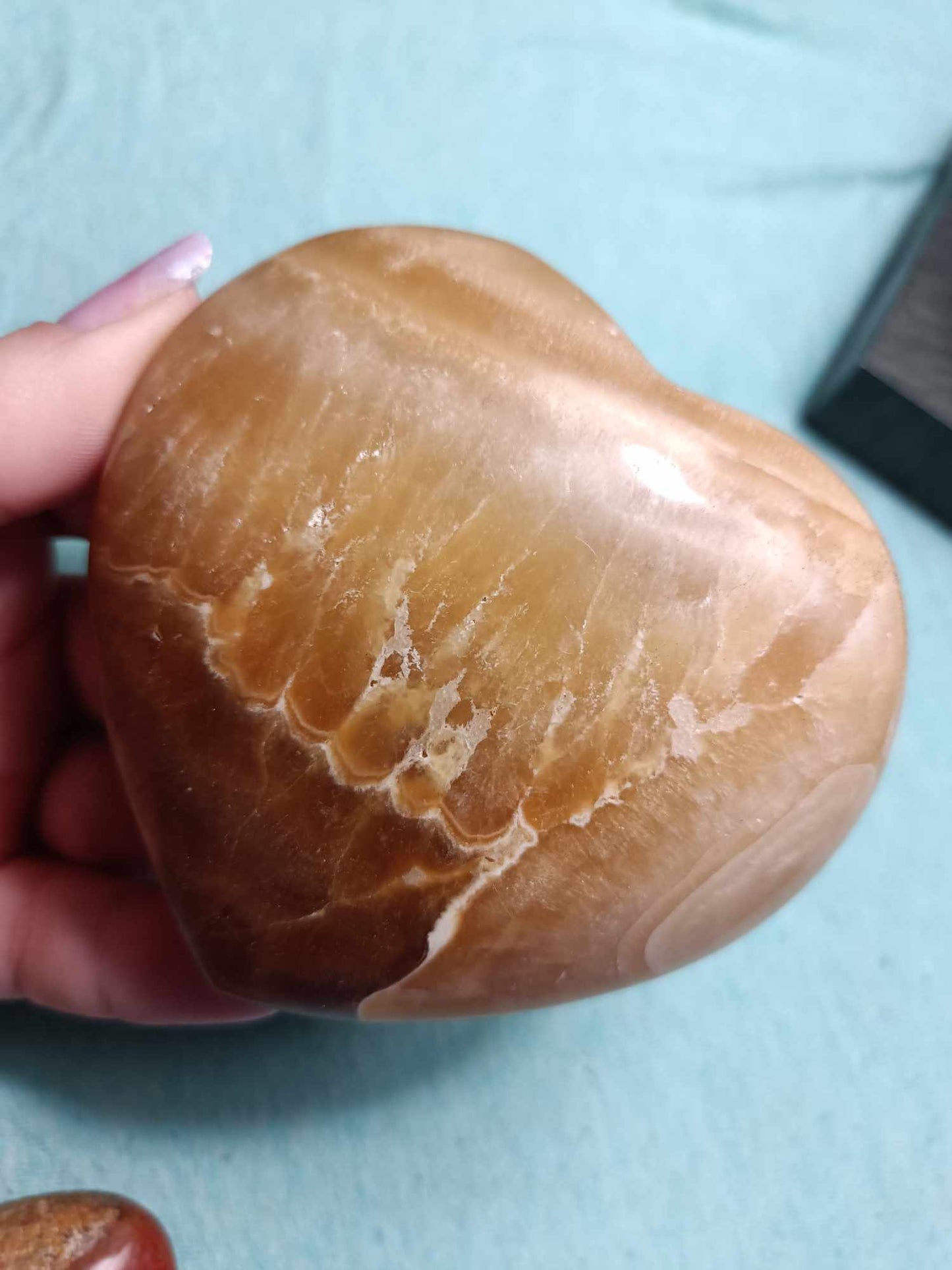 Yellow Topaz Heart