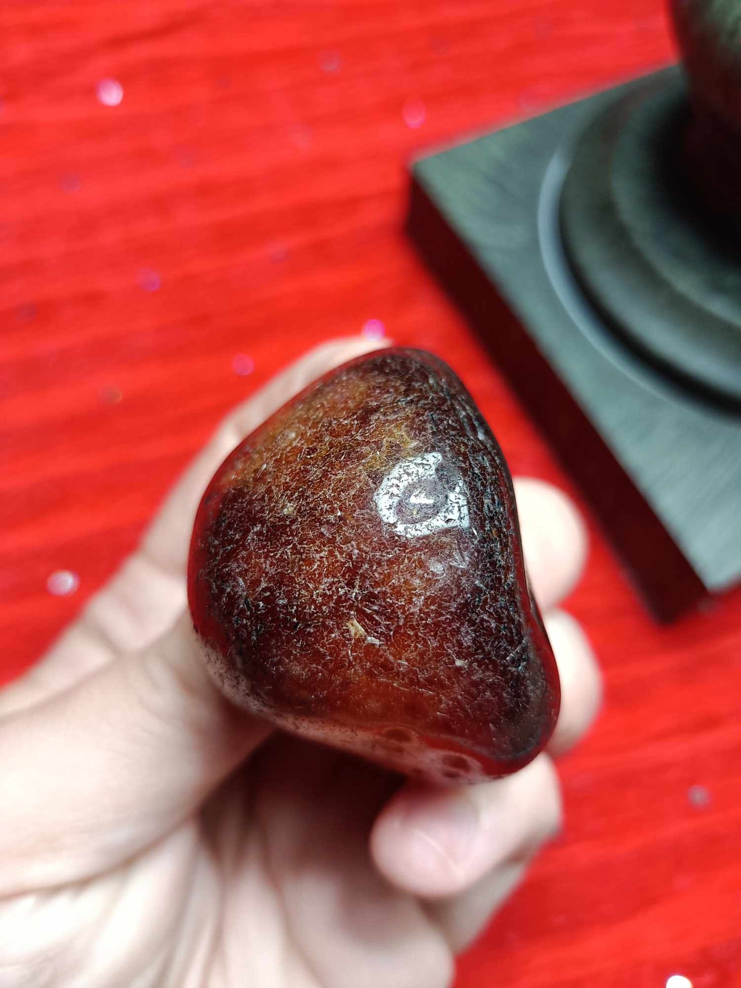 Agate Crystal Mushroom