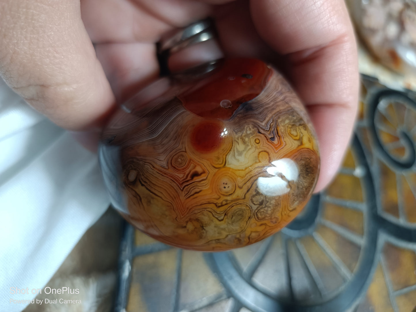 Sardonyx Palmstone