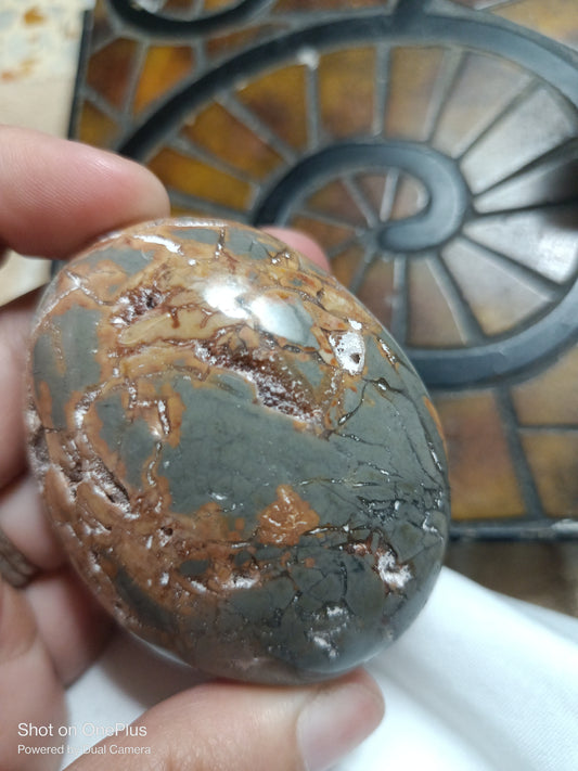 Ibis Jasper PalmStone with grey & tan