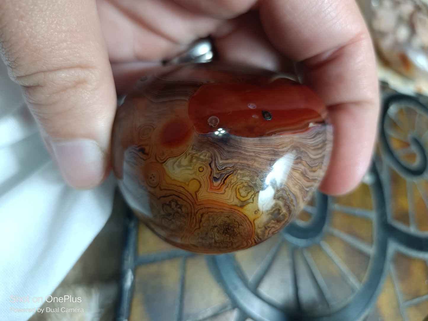 Sardonyx Palmstone