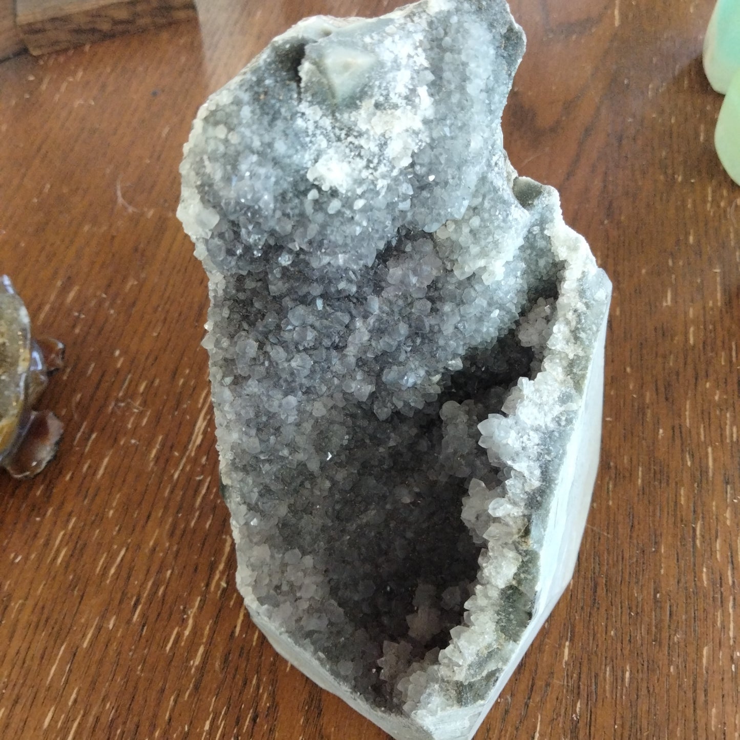 Tall Grey Amethyst Freeform