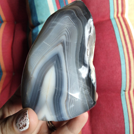Orca Agate Flame with bands 4