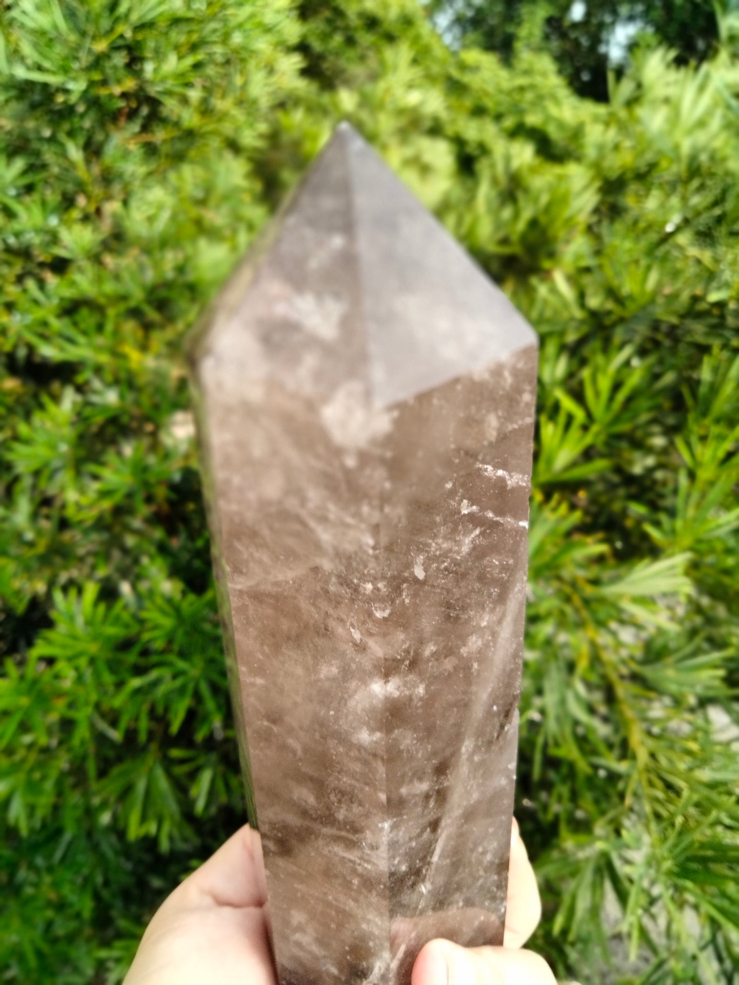 Smokey Quartz Crystal Tower