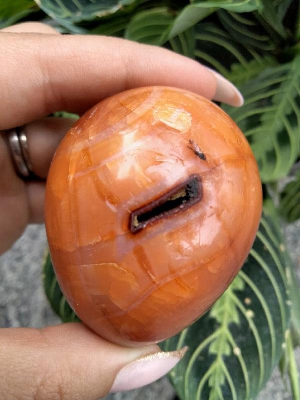 Carnelian Jasper Crystal Egg