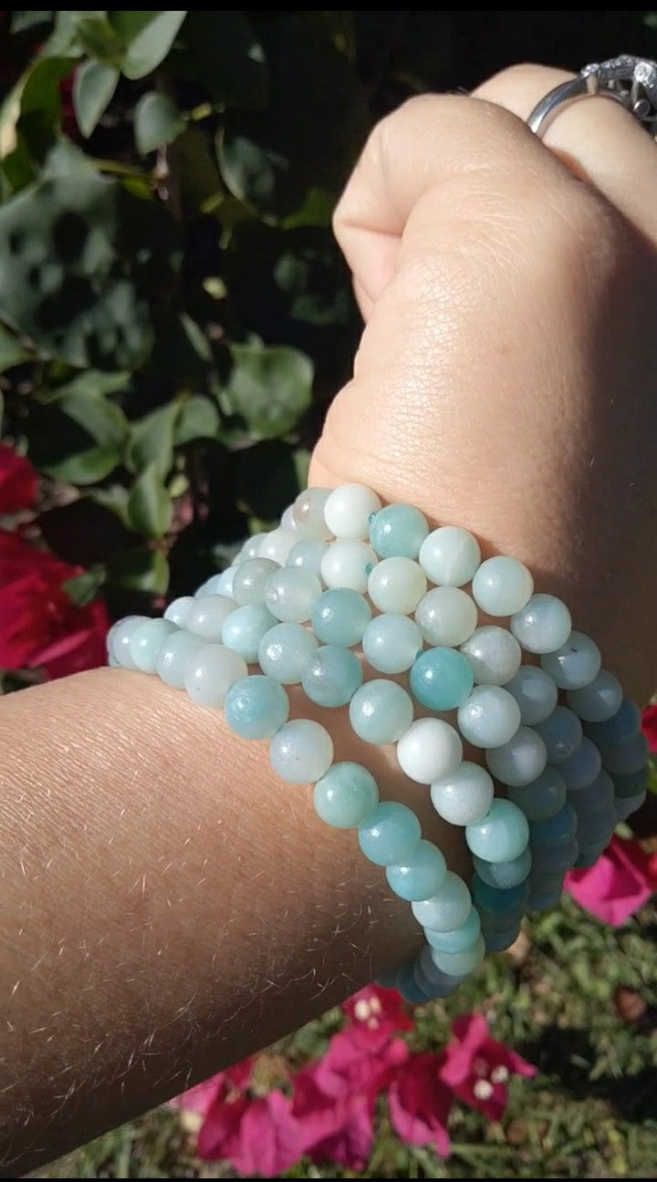 Blue Caribbean Calcite Bracelet