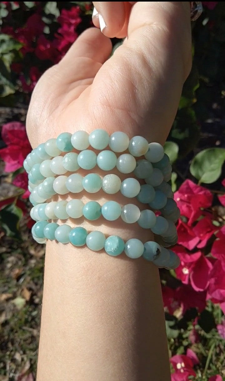 Blue Caribbean Calcite Bracelet