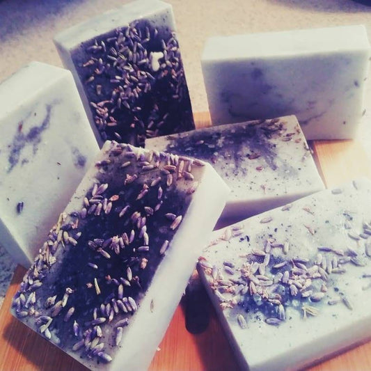 Goatmilk Soap: Lavender Abundance Bars 10