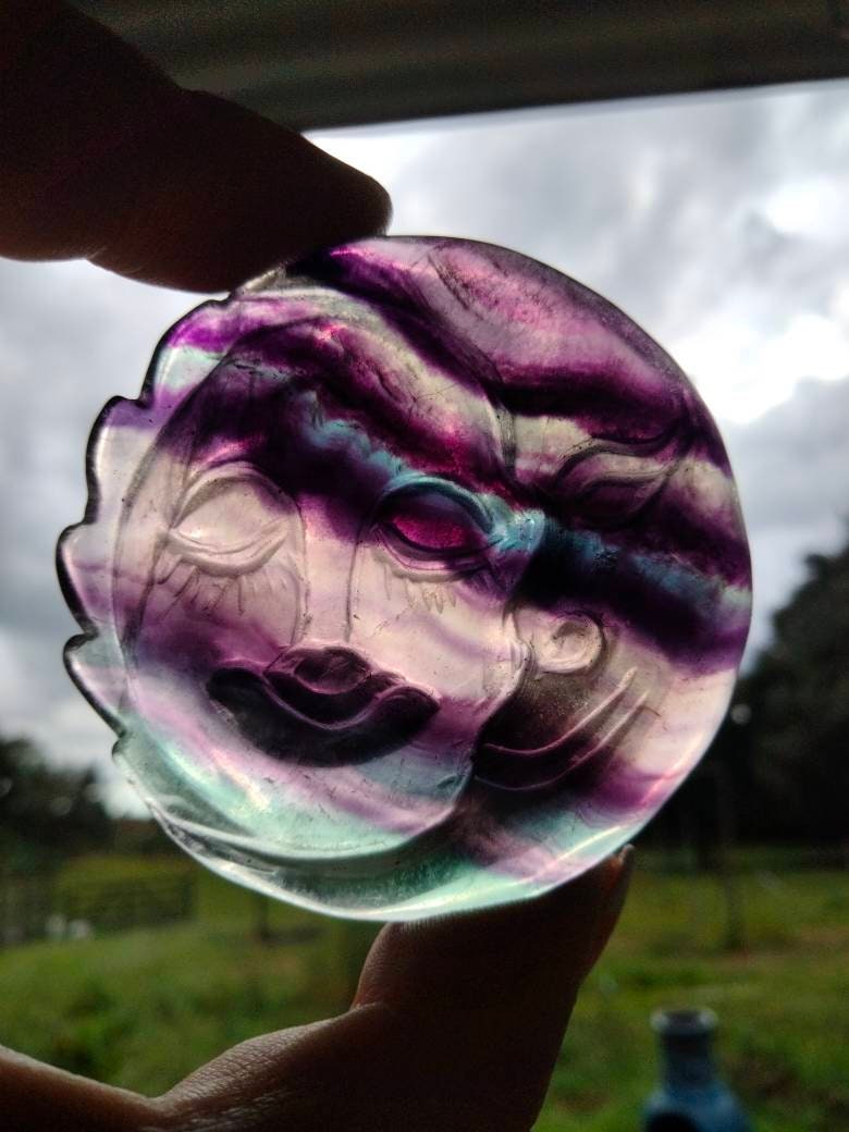 Sun and Moon Fluorite Butterfly