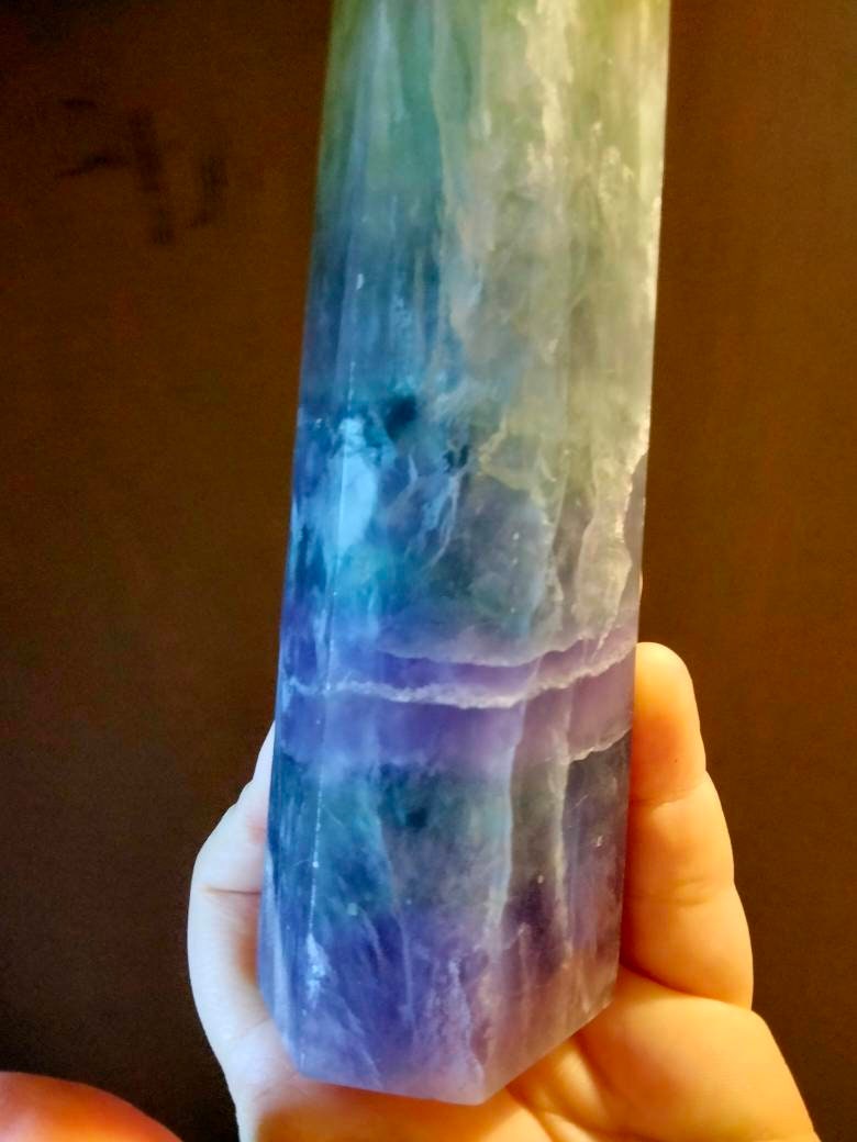 Rainbow Fluorite Tower