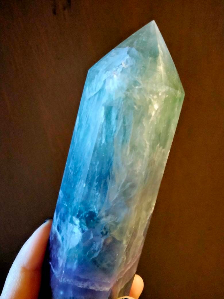 Rainbow Fluorite Tower