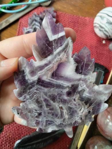 Amethyst Maple Leaf