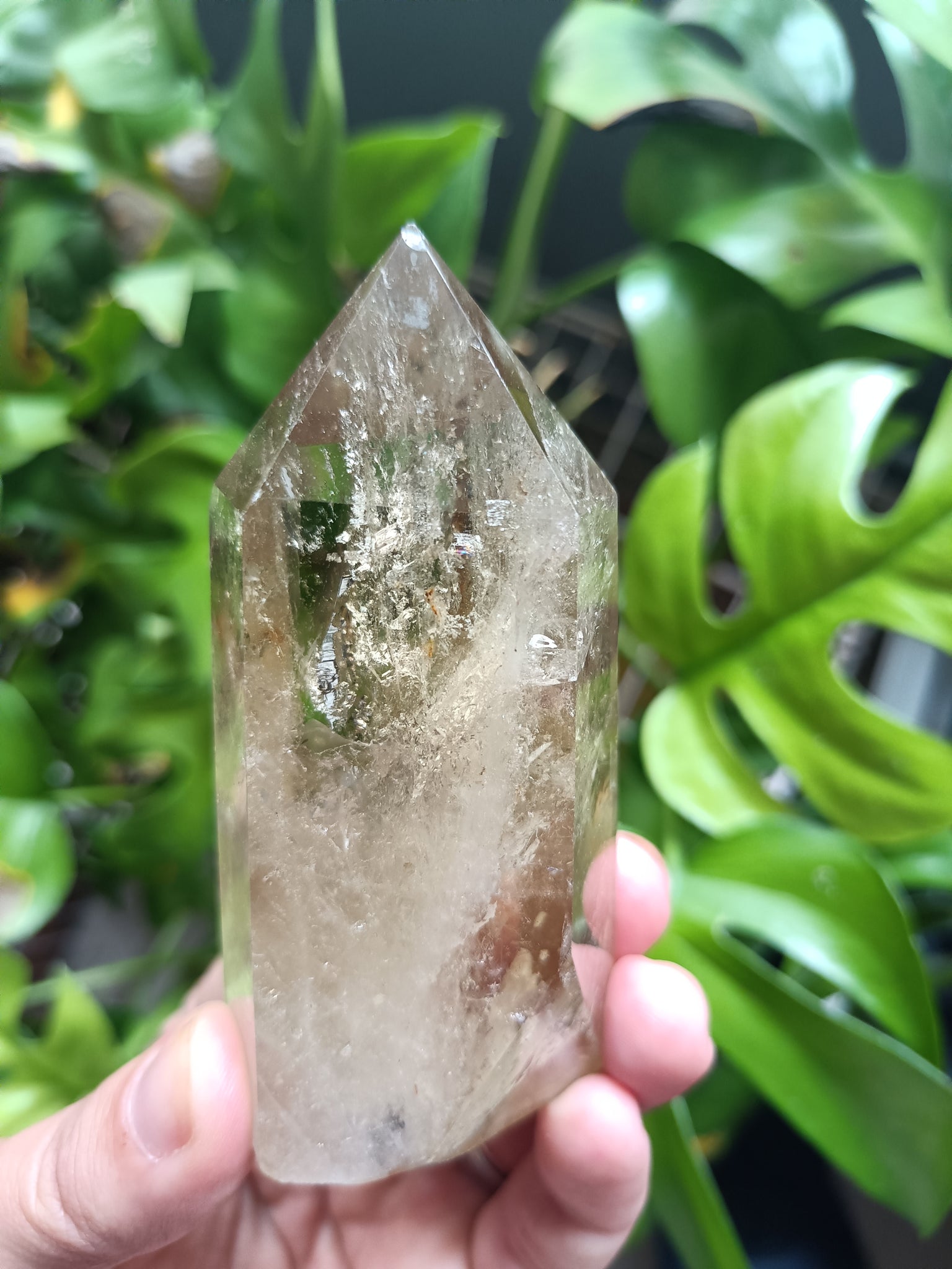 Citrine Quartz Tower