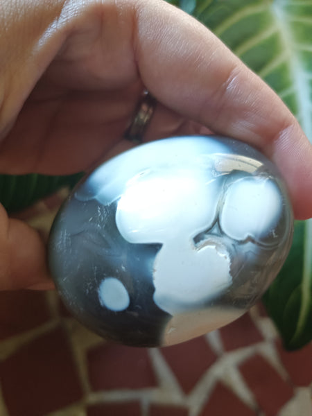 Orca Agate Palmstone B