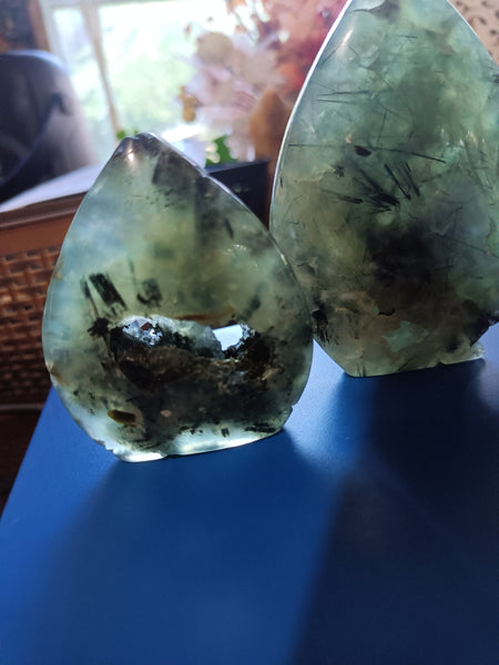 Prehnite Teardrop Freeform