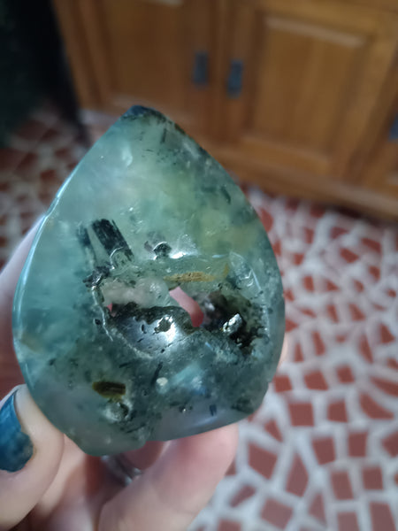 Prehnite Teardrop Freeform