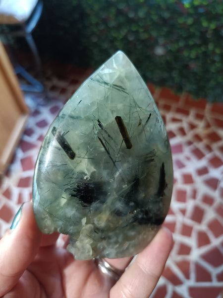 Prehnite Teardrop Freeform