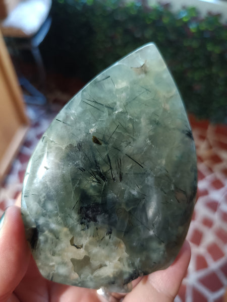 Prehnite Teardrop Freeform