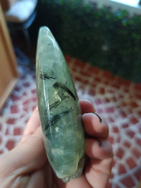 Prehnite Teardrop Freeform