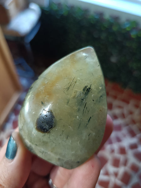 Prehnite Teardrop Freeform