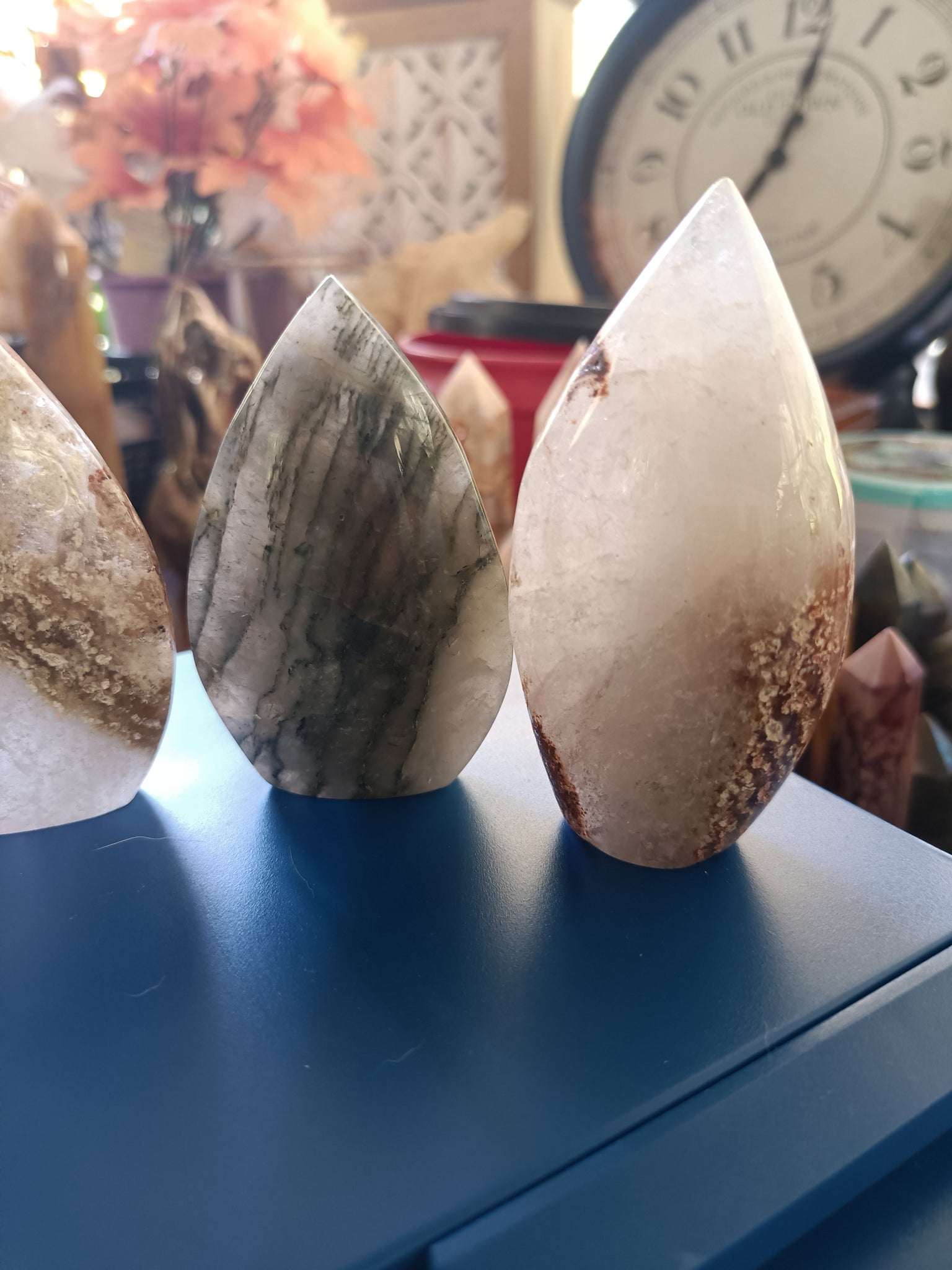 Garden Quartz Teardrop Freeform