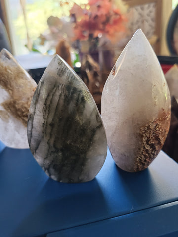 Garden Quartz Teardrop Freeform