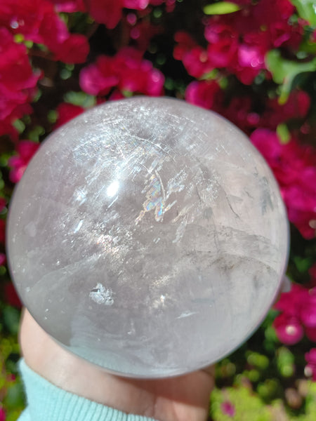 Merkabite Calcite Sphere 12.5 in circumference