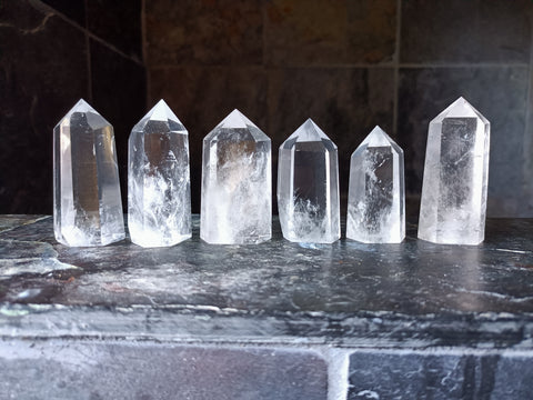 Clear Quartz points