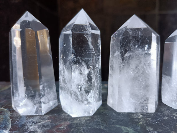 Clear Quartz points