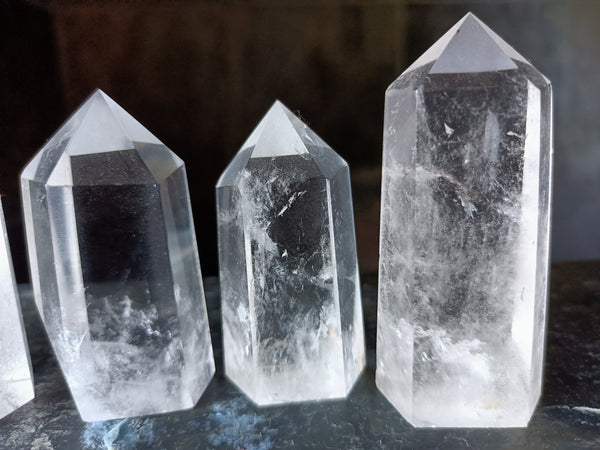 Clear Quartz points