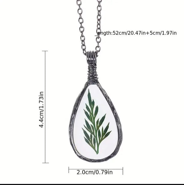 Plant Specimen Necklace