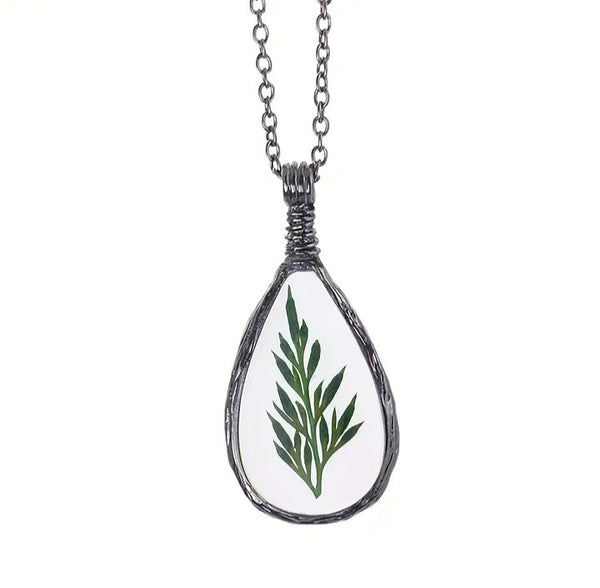 Plant Specimen Necklace