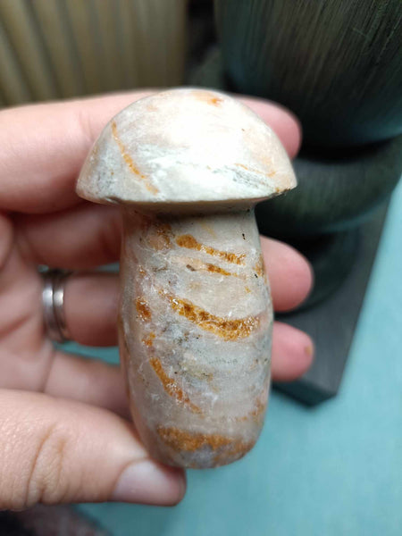 Natural Sandstone Crystal mushroom