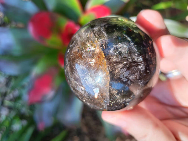 Smokey Quartz Crystal Sphere