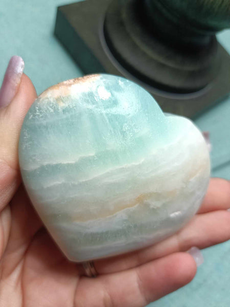 Caribbean calcite heart