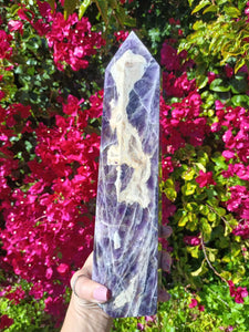 Dream Amethyst large crystal Tower