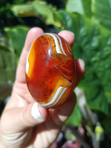 Sardonyx Palm Stone