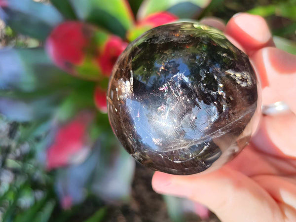 Smokey Quartz Crystal Sphere