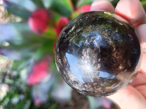 Smokey Quartz Crystal Sphere