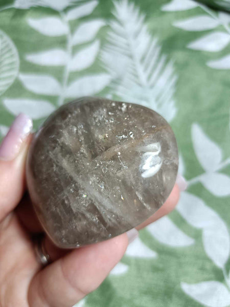 Smokey Quartz Crystal Heart