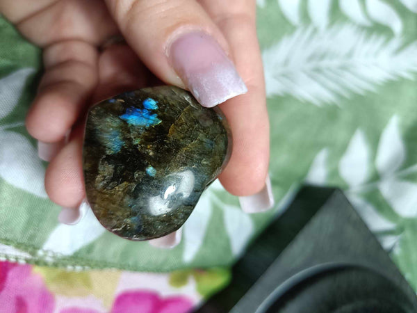 Labradorite Crystal Heart