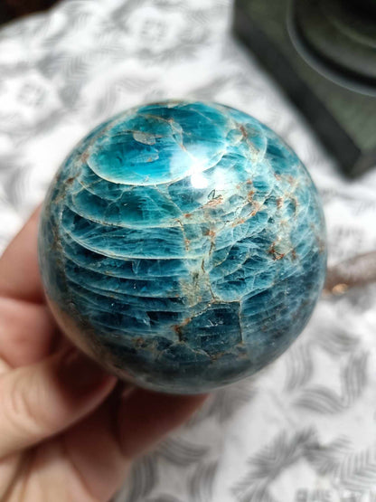 Apatite  Crystal Sphere