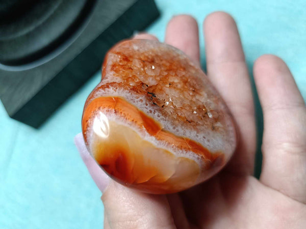 Carnelian Jasper heart