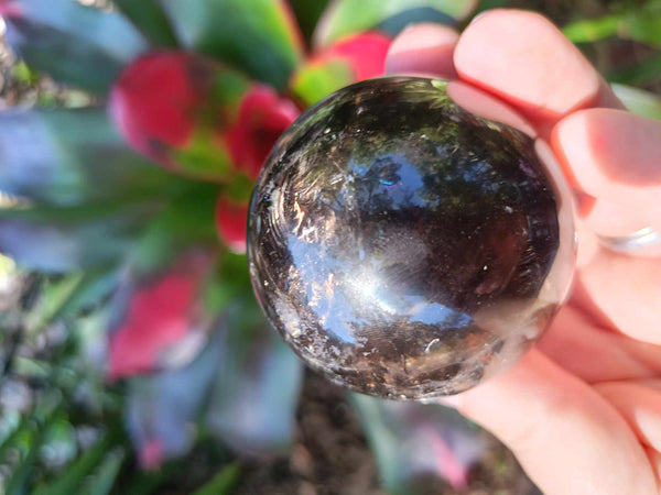 Smokey Quartz Crystal Sphere