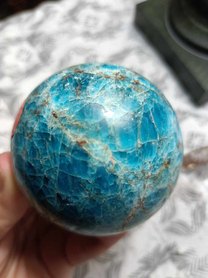 Apatite  Crystal Sphere