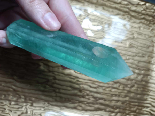 Fluorite Crystal Pipe