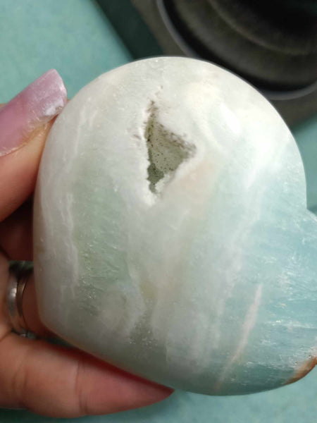 Caribbean calcite heart