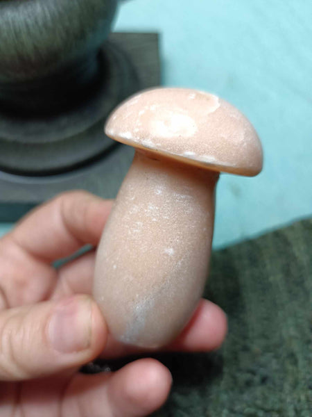 Natural Sandstone Crystal mushroom